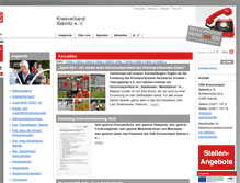 Tablet Screenshot of drk-sebnitz.de